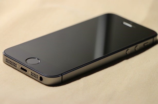 black iPhone